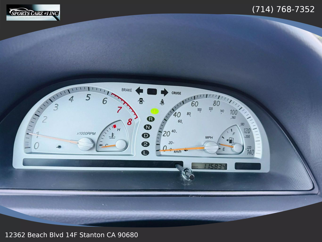 2002 TOYOTA CAMRY SEDAN V6, 3.0 LITER XLE SEDAN 4D