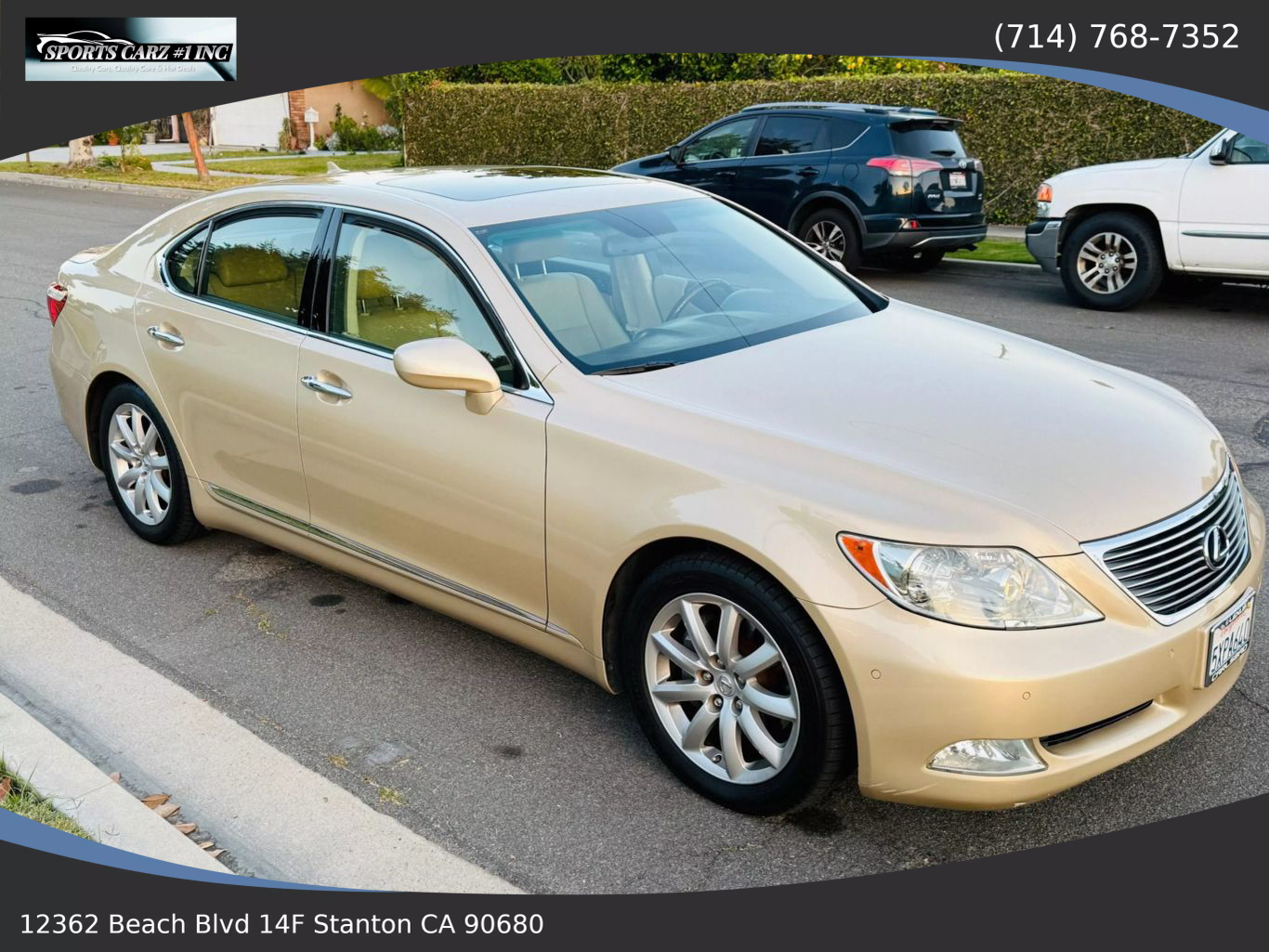 2007 LEXUS LS SEDAN V8, 4.6 LITER LS 460 SEDAN 4D