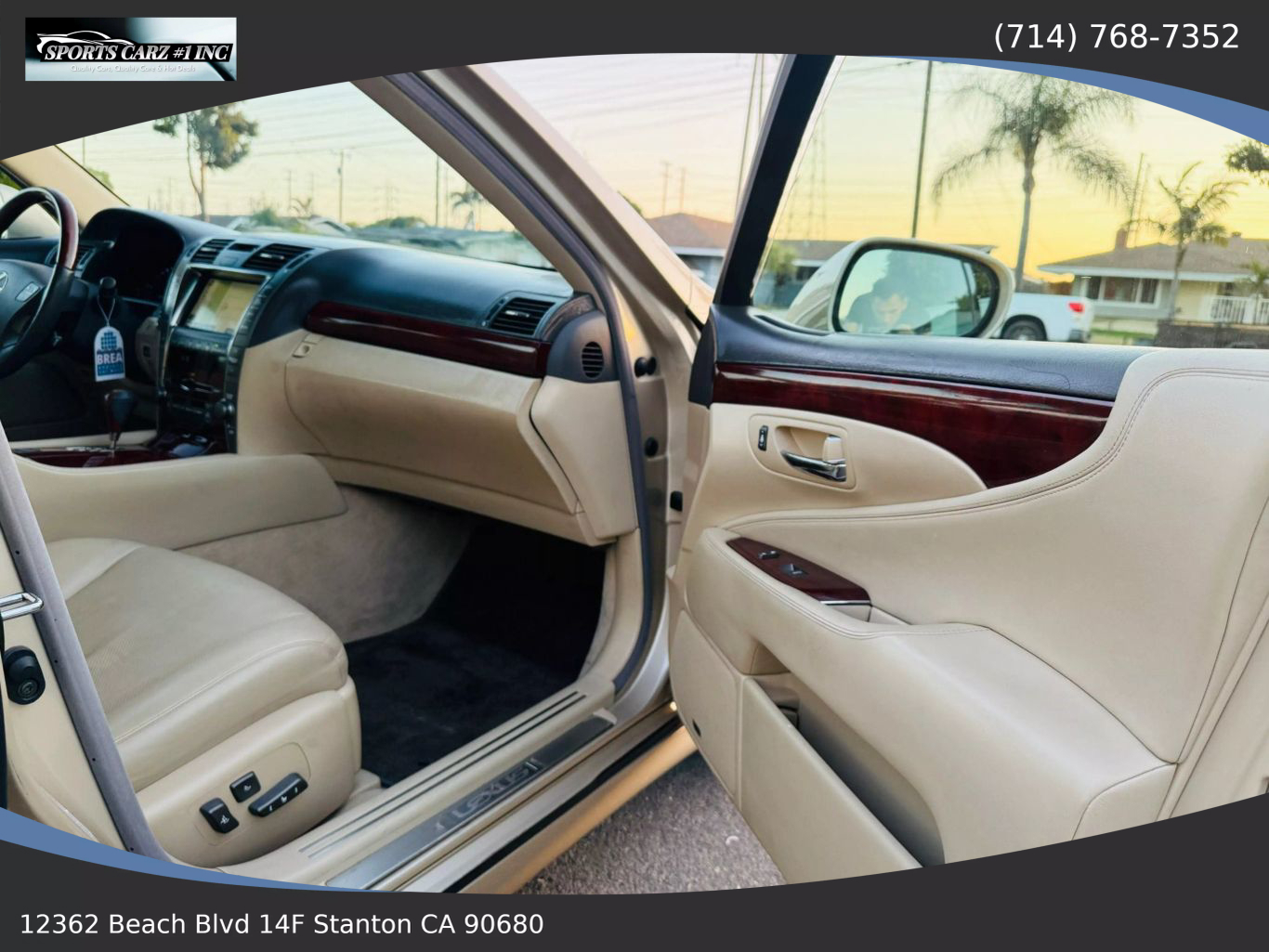 2007 LEXUS LS SEDAN V8, 4.6 LITER LS 460 SEDAN 4D