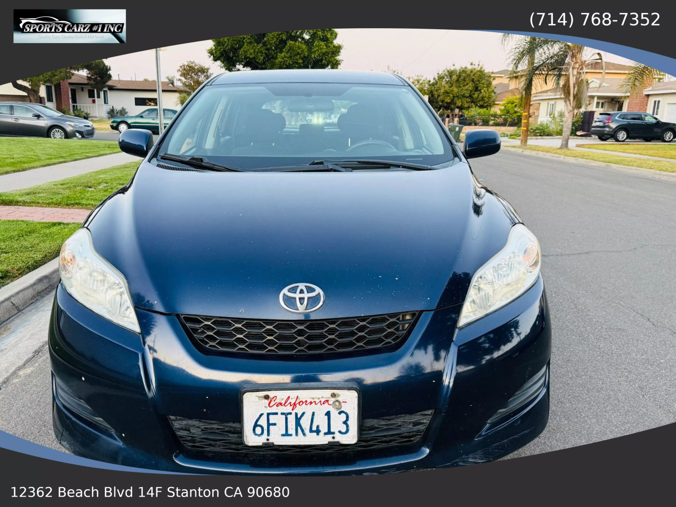 2009 TOYOTA MATRIX WAGON 4-CYL, 1.8 LITER SPORT WAGON 4D