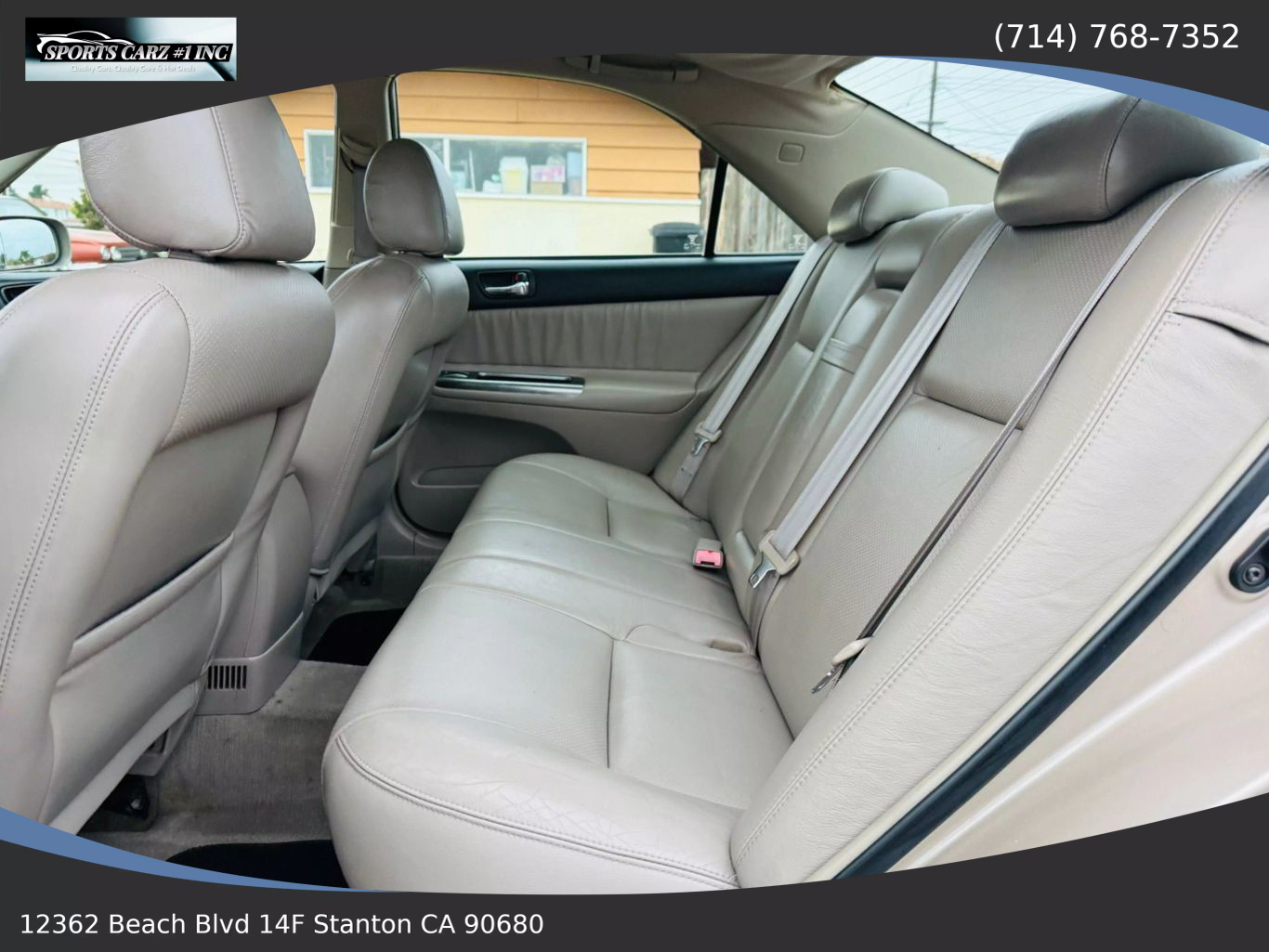 2002 TOYOTA CAMRY SEDAN V6, 3.0 LITER XLE SEDAN 4D