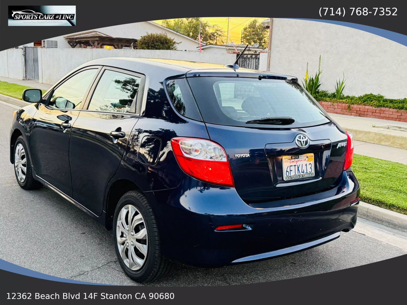 2009 TOYOTA MATRIX WAGON 4-CYL, 1.8 LITER SPORT WAGON 4D