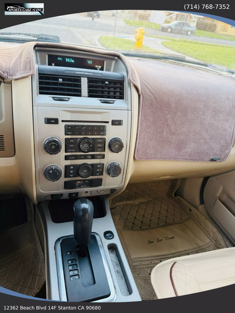 2010 FORD ESCAPE SUV 4-CYL, 2.5 LITER XLT SPORT UTILITY 4D