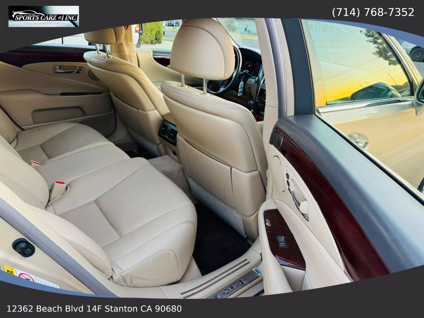 2007 LEXUS LS SEDAN V8, 4.6 LITER LS 460 SEDAN 4D