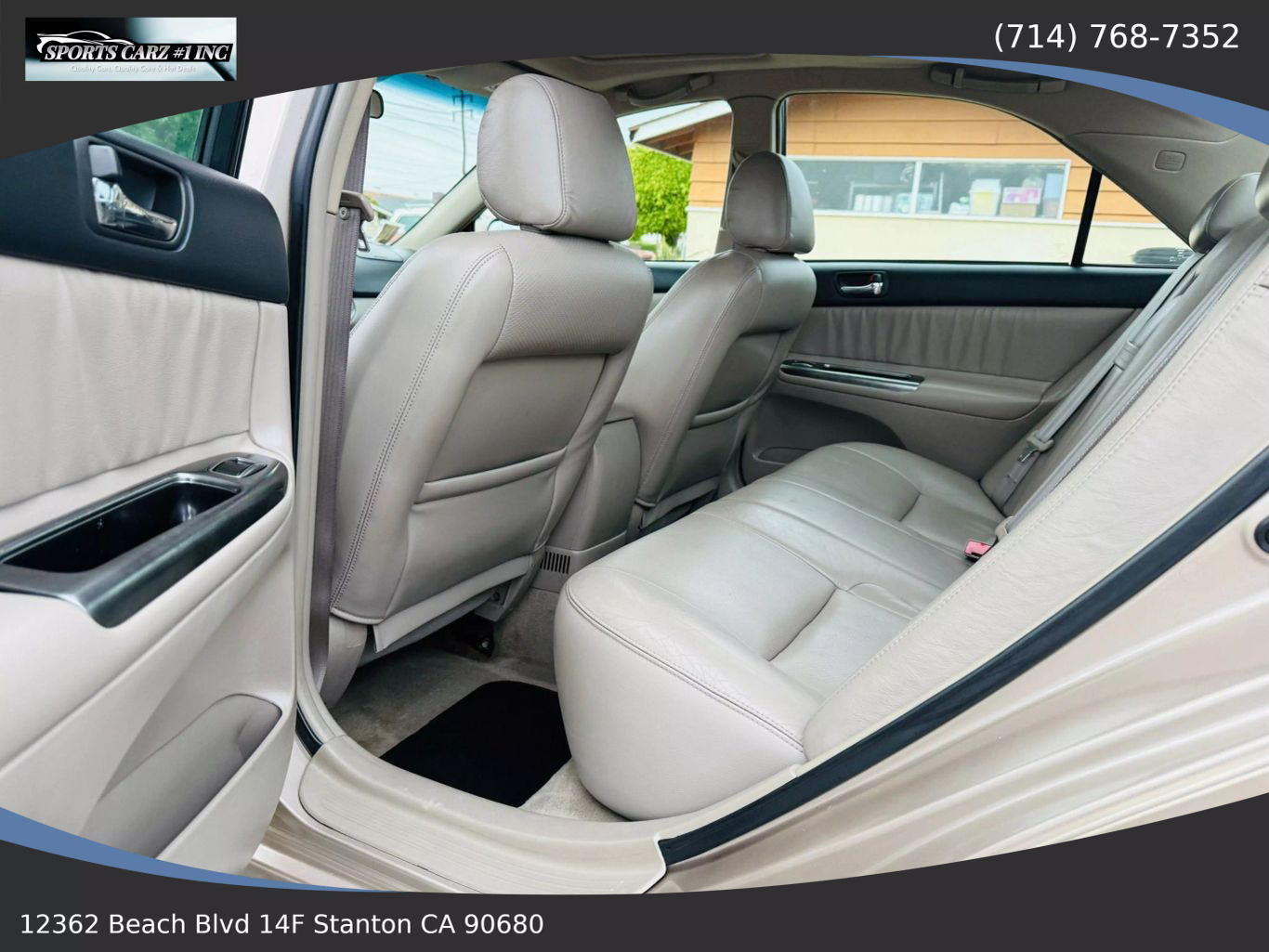 2002 TOYOTA CAMRY SEDAN V6, 3.0 LITER XLE SEDAN 4D