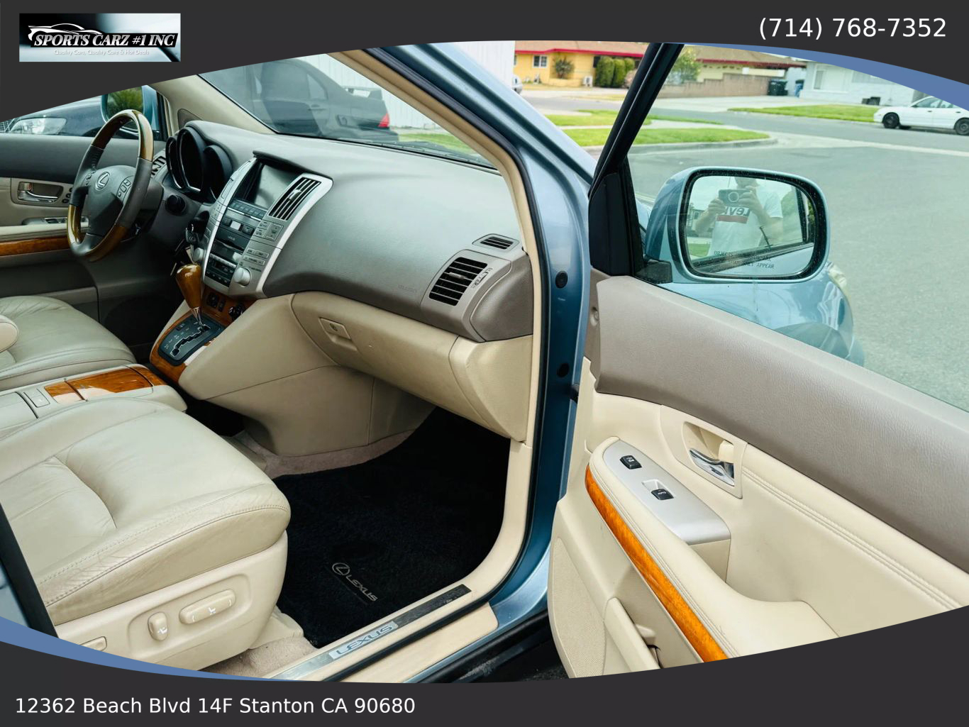 2007 LEXUS RX SUV V6, 3.5 LITER RX 350 SPORT UTILITY 4D