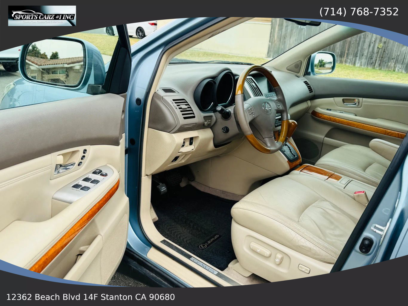 2007 LEXUS RX SUV V6, 3.5 LITER RX 350 SPORT UTILITY 4D