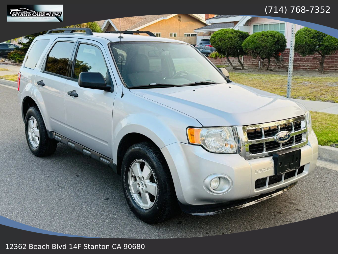 2012 FORD ESCAPE SUV V6, FLEX FUEL, 3.0 LITER XLT SPORT UTILITY 4D