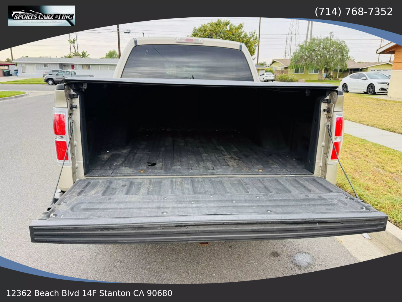 2010 FORD F150 SUPERCREW CAB PICKUP V8, FLEX FUEL, 5.4 LITER XLT PICKUP 4D 6 1/2 FT