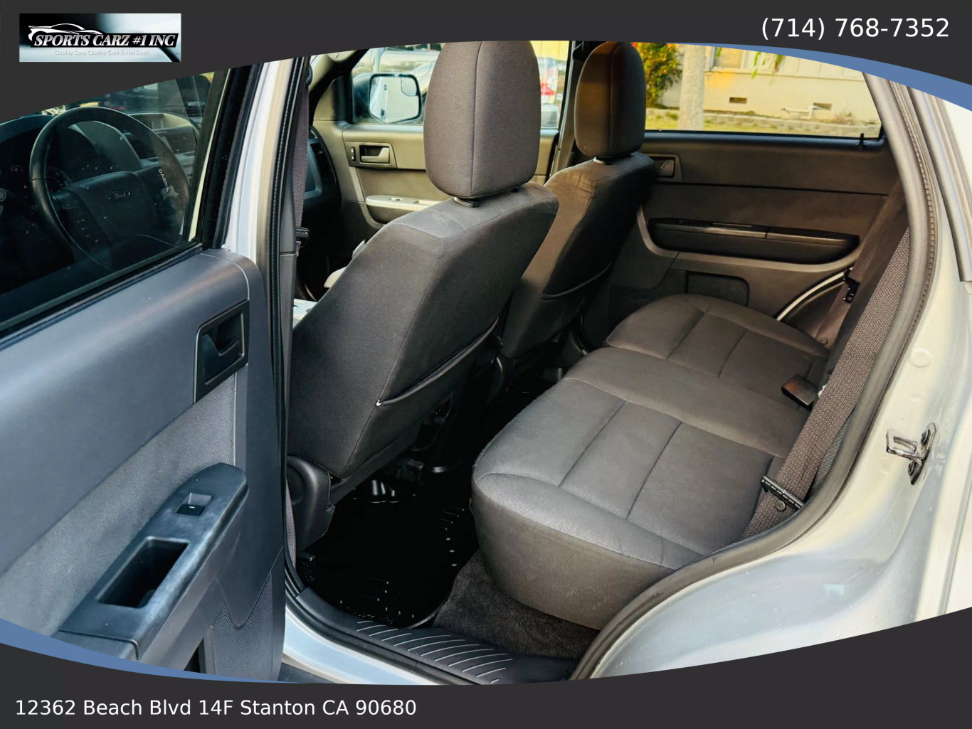 2012 FORD ESCAPE SUV V6, FLEX FUEL, 3.0 LITER XLT SPORT UTILITY 4D