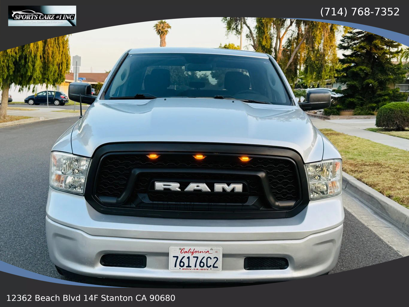 2017 RAM 1500 CREW CAB PICKUP V6, FLEX FUEL, 3.6 LITER TRADESMAN PICKUP 4D 5 1/2 FT