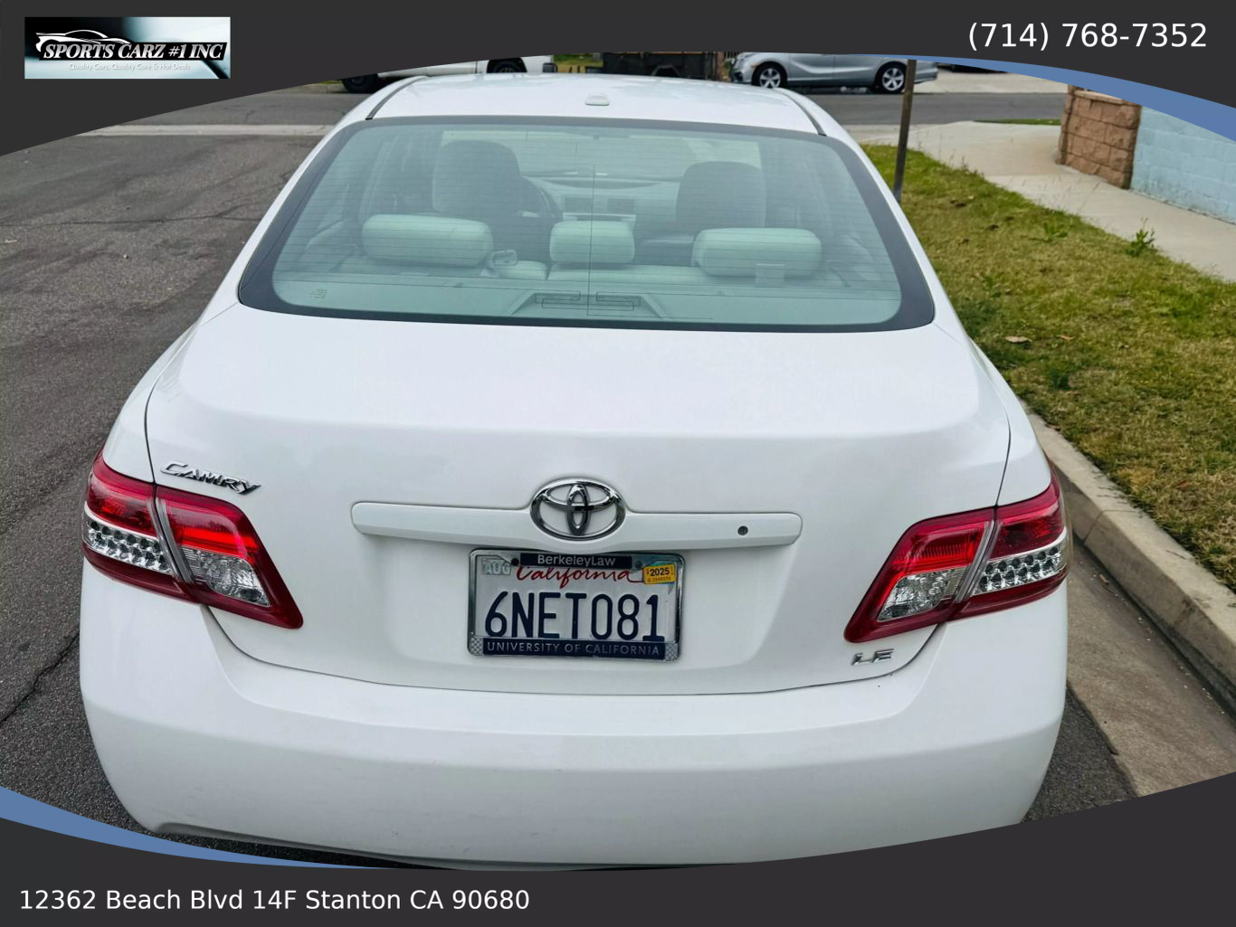 2011 TOYOTA CAMRY SEDAN 4-CYL, 2.5 LITER LE SEDAN 4D