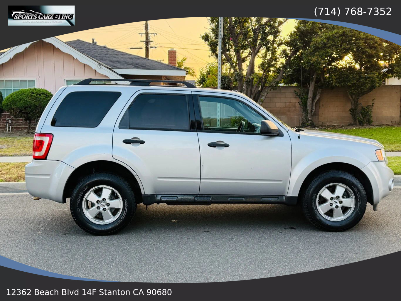2012 FORD ESCAPE SUV V6, FLEX FUEL, 3.0 LITER XLT SPORT UTILITY 4D