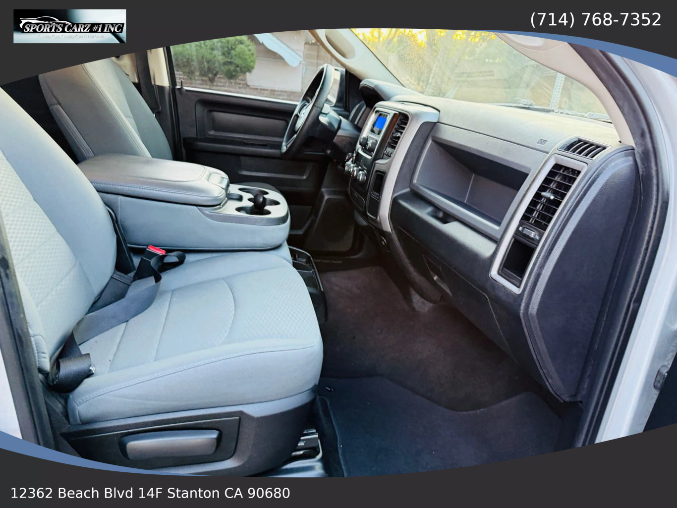 2017 RAM 1500 CREW CAB PICKUP V6, FLEX FUEL, 3.6 LITER TRADESMAN PICKUP 4D 5 1/2 FT