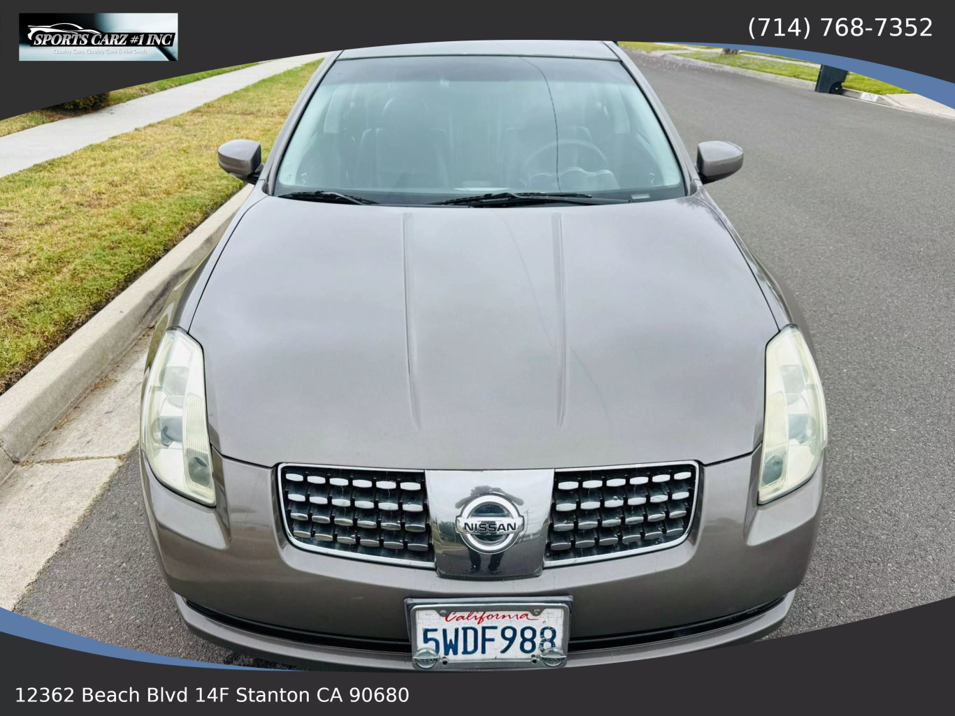 2006 NISSAN MAXIMA SEDAN V6, 3.5 LITER SE SEDAN 4D