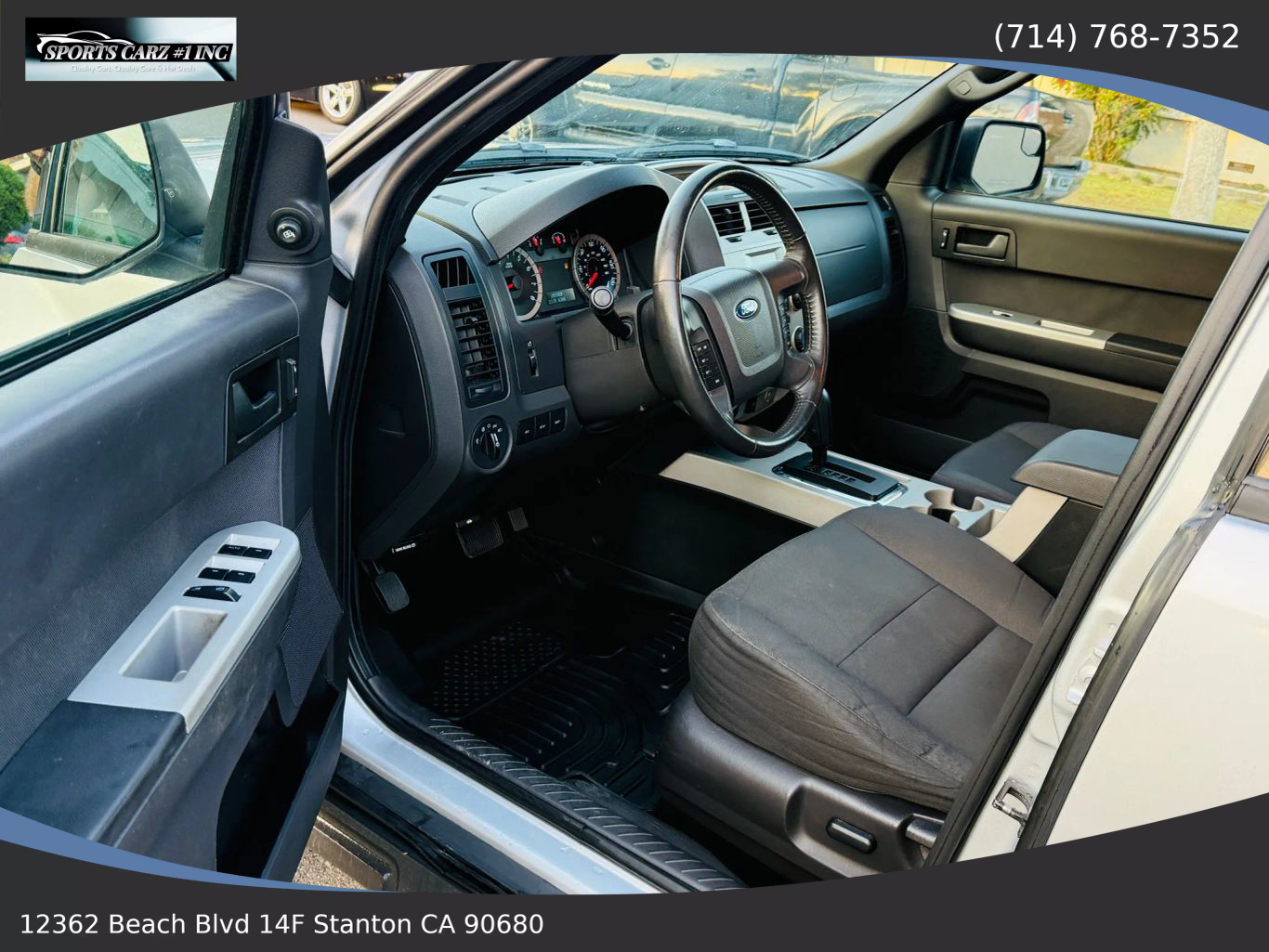 2012 FORD ESCAPE SUV V6, FLEX FUEL, 3.0 LITER XLT SPORT UTILITY 4D