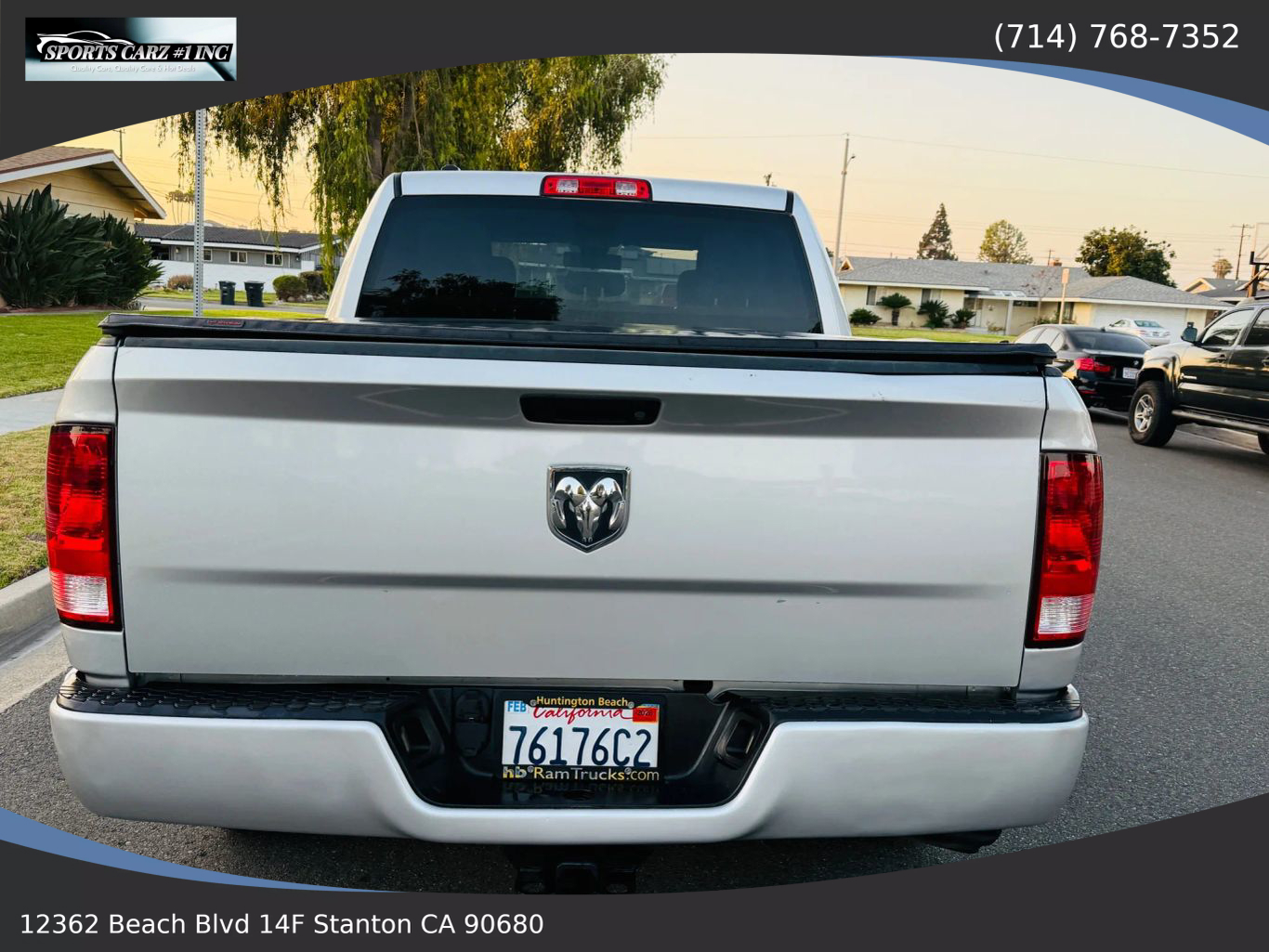 2017 RAM 1500 CREW CAB PICKUP V6, FLEX FUEL, 3.6 LITER TRADESMAN PICKUP 4D 5 1/2 FT