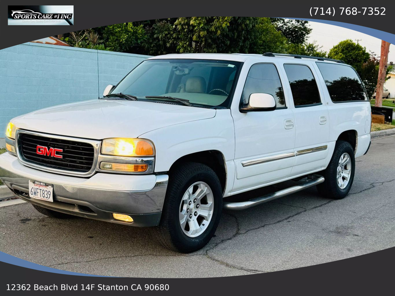 2004 GMC YUKON XL 1500 SUV V8, 5.3 LITER SLT SPORT UTILITY 4D