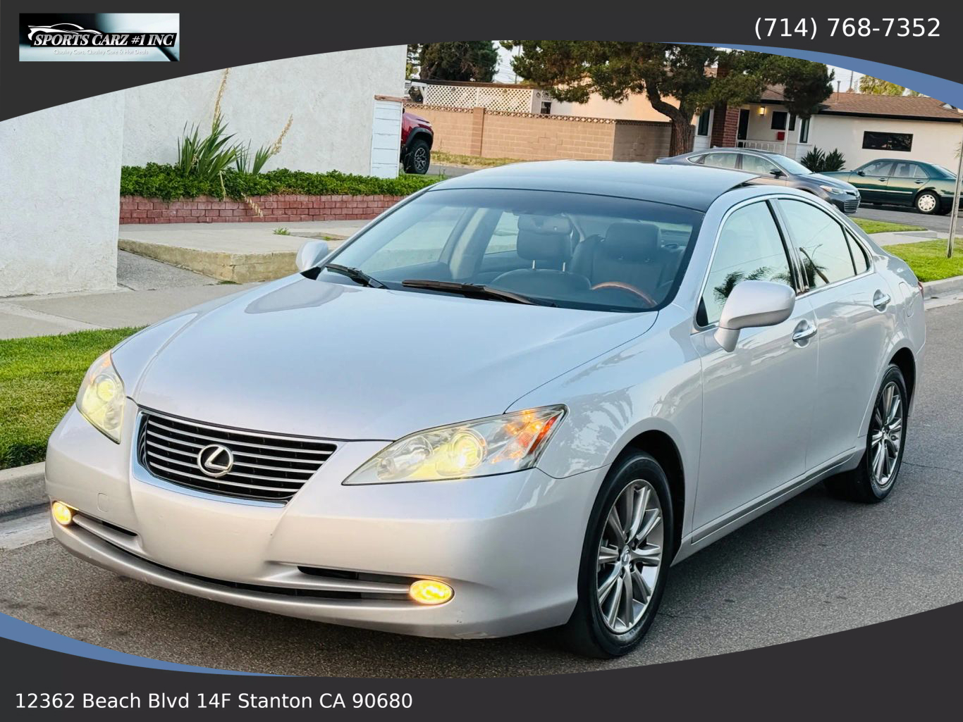 2007 LEXUS ES SEDAN V6, 3.5 LITER ES 350 SEDAN 4D