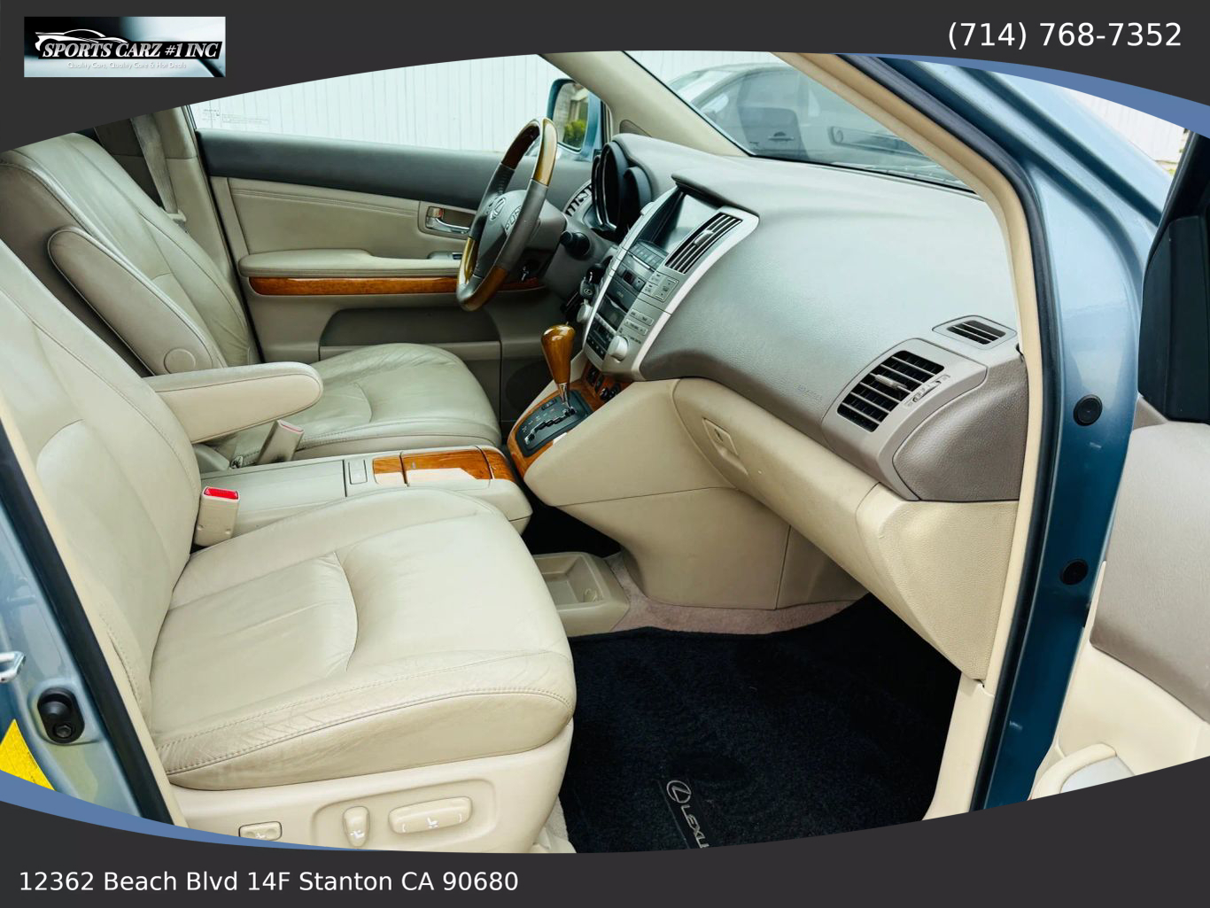 2007 LEXUS RX SUV V6, 3.5 LITER RX 350 SPORT UTILITY 4D