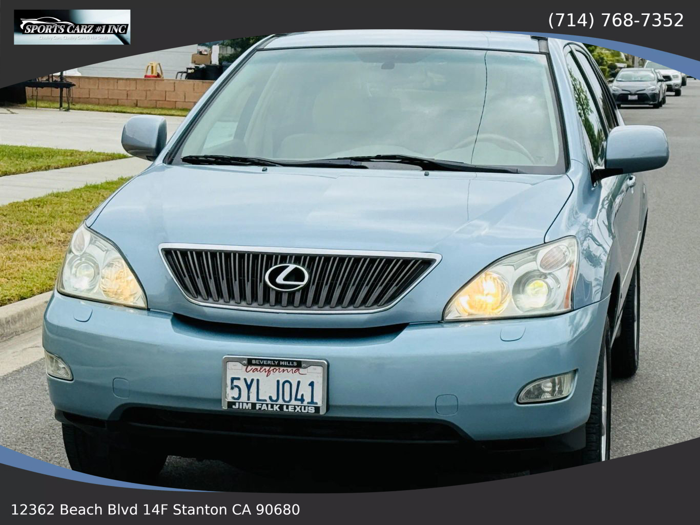 2007 LEXUS RX SUV V6, 3.5 LITER RX 350 SPORT UTILITY 4D