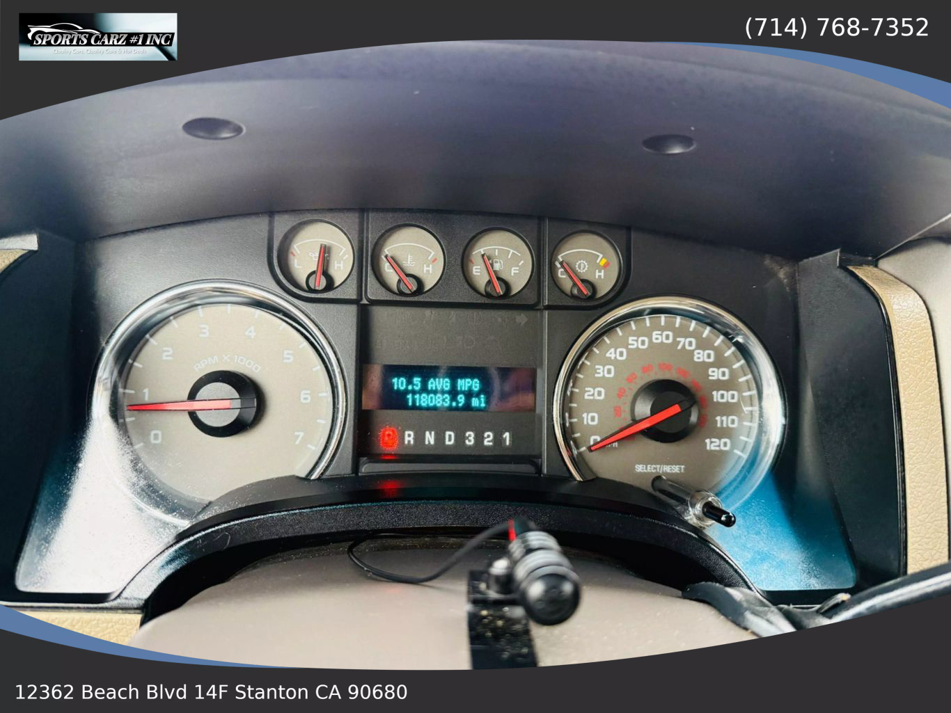 2010 FORD F150 SUPERCREW CAB PICKUP V8, FLEX FUEL, 5.4 LITER XLT PICKUP 4D 6 1/2 FT