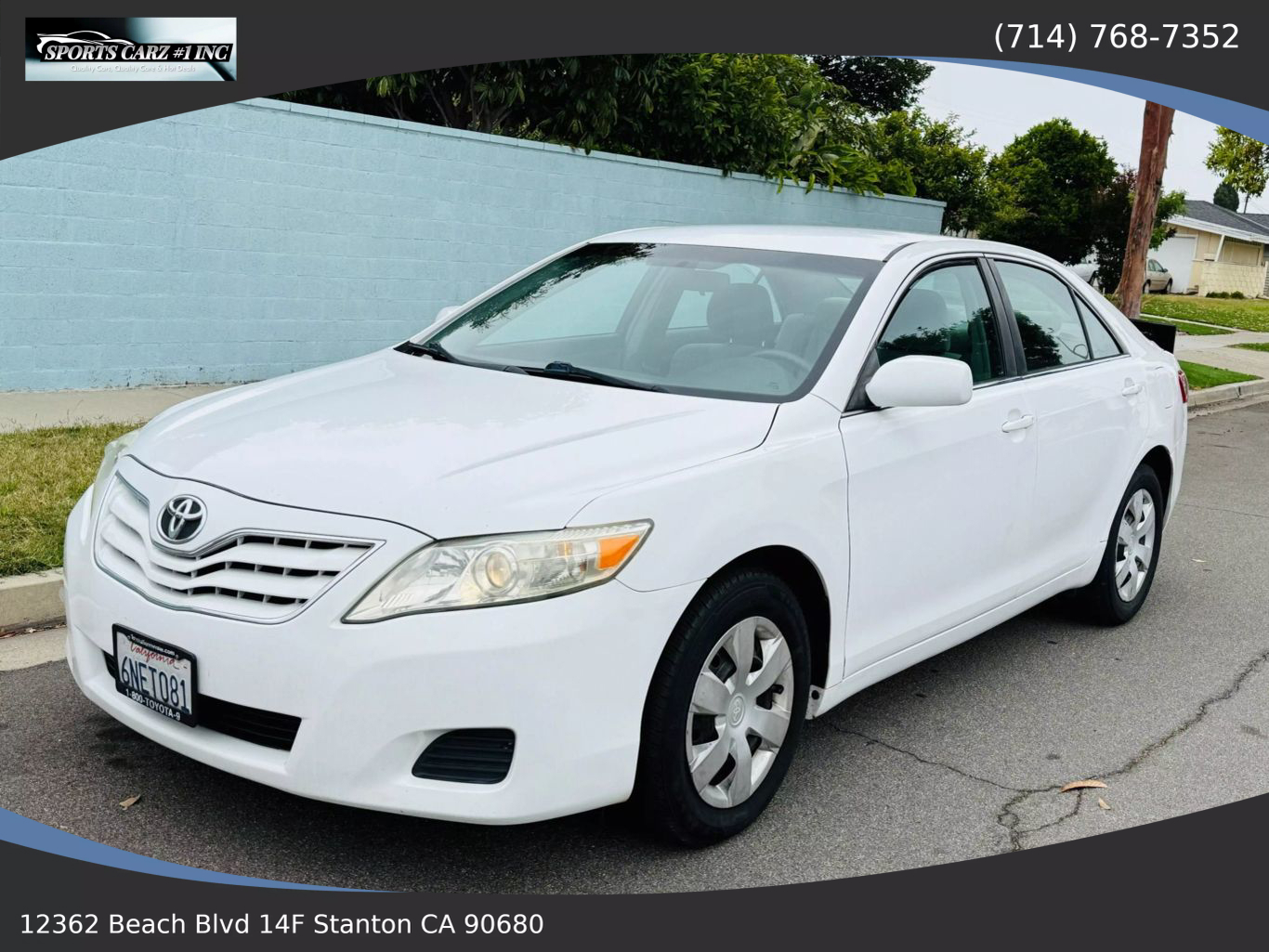 2011 TOYOTA CAMRY SEDAN 4-CYL, 2.5 LITER LE SEDAN 4D