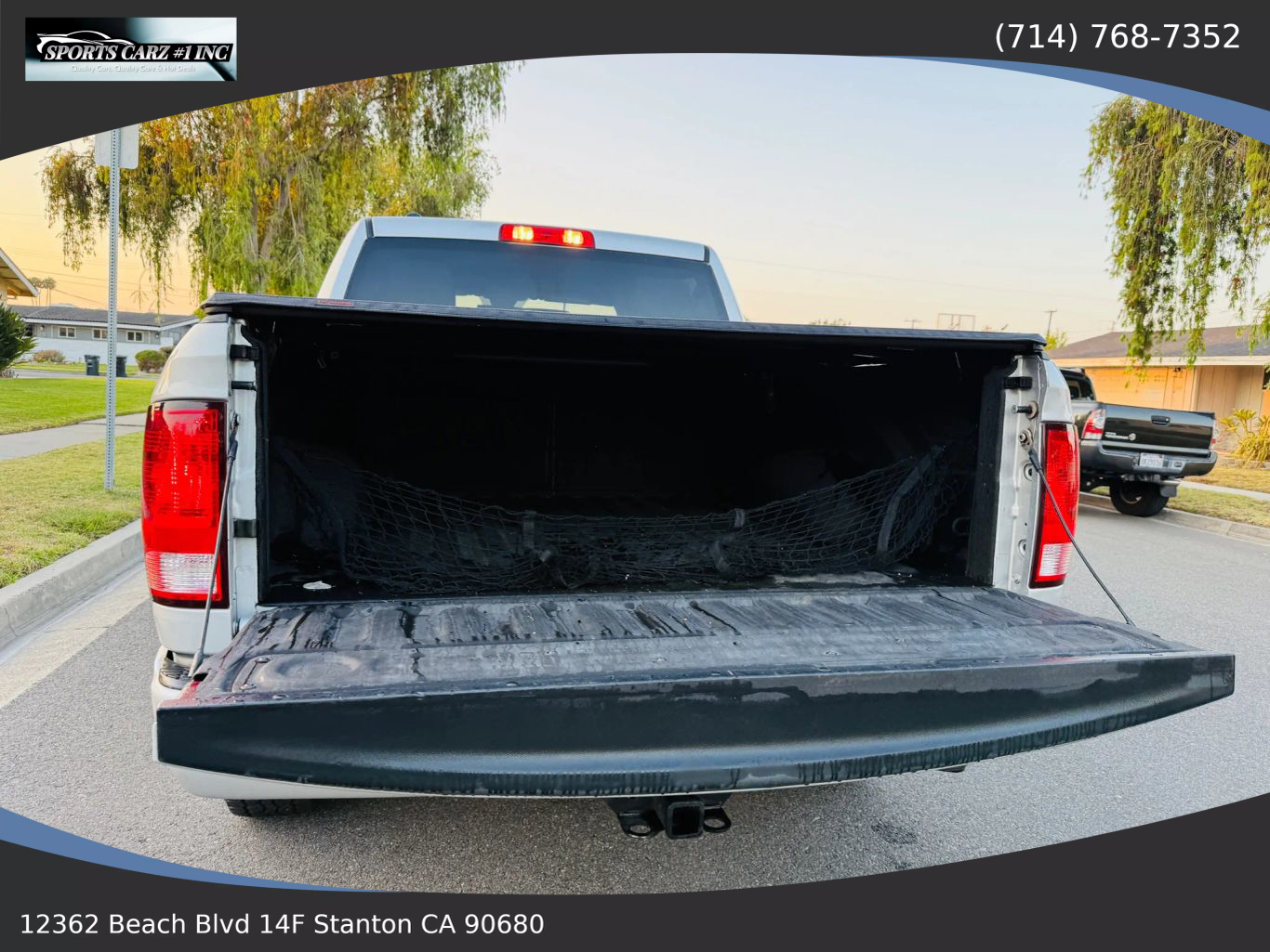 2017 RAM 1500 CREW CAB PICKUP V6, FLEX FUEL, 3.6 LITER TRADESMAN PICKUP 4D 5 1/2 FT