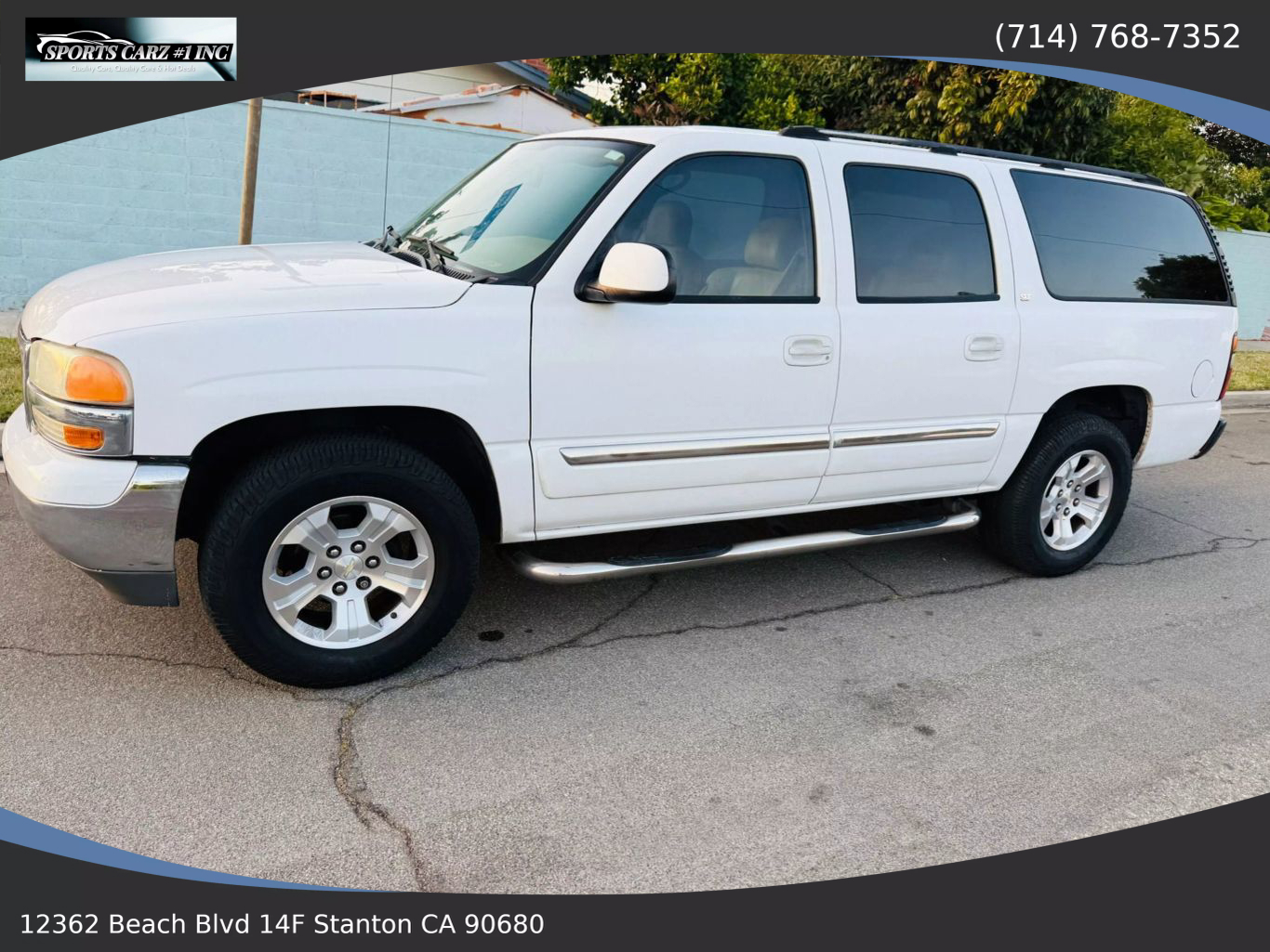 2004 GMC YUKON XL 1500 SUV V8, 5.3 LITER SLT SPORT UTILITY 4D