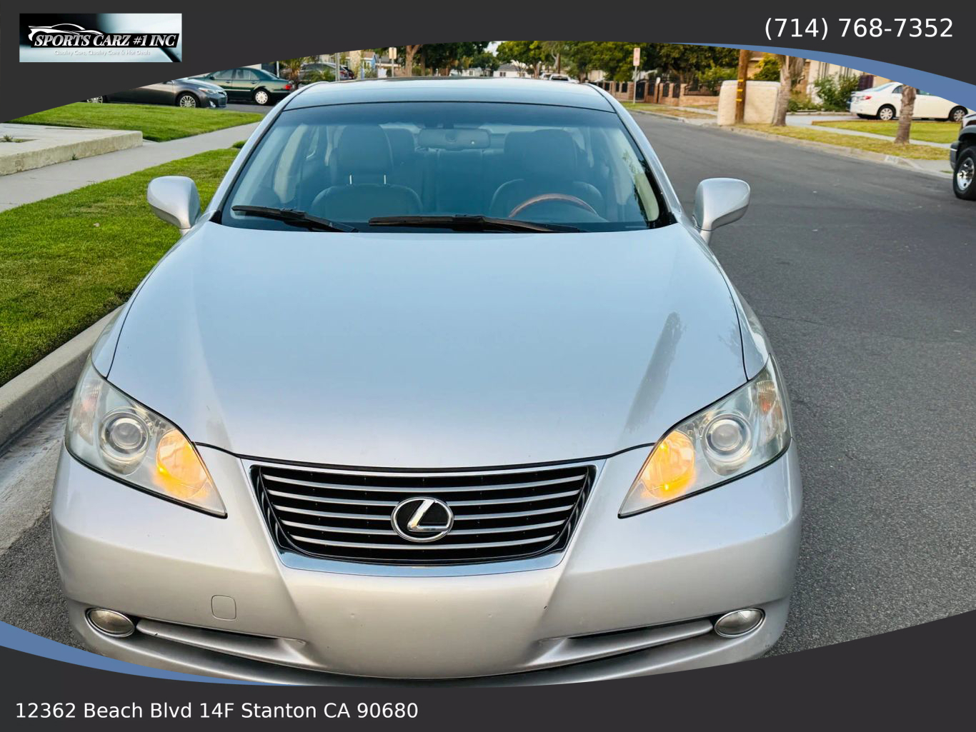 2007 LEXUS ES SEDAN V6, 3.5 LITER ES 350 SEDAN 4D