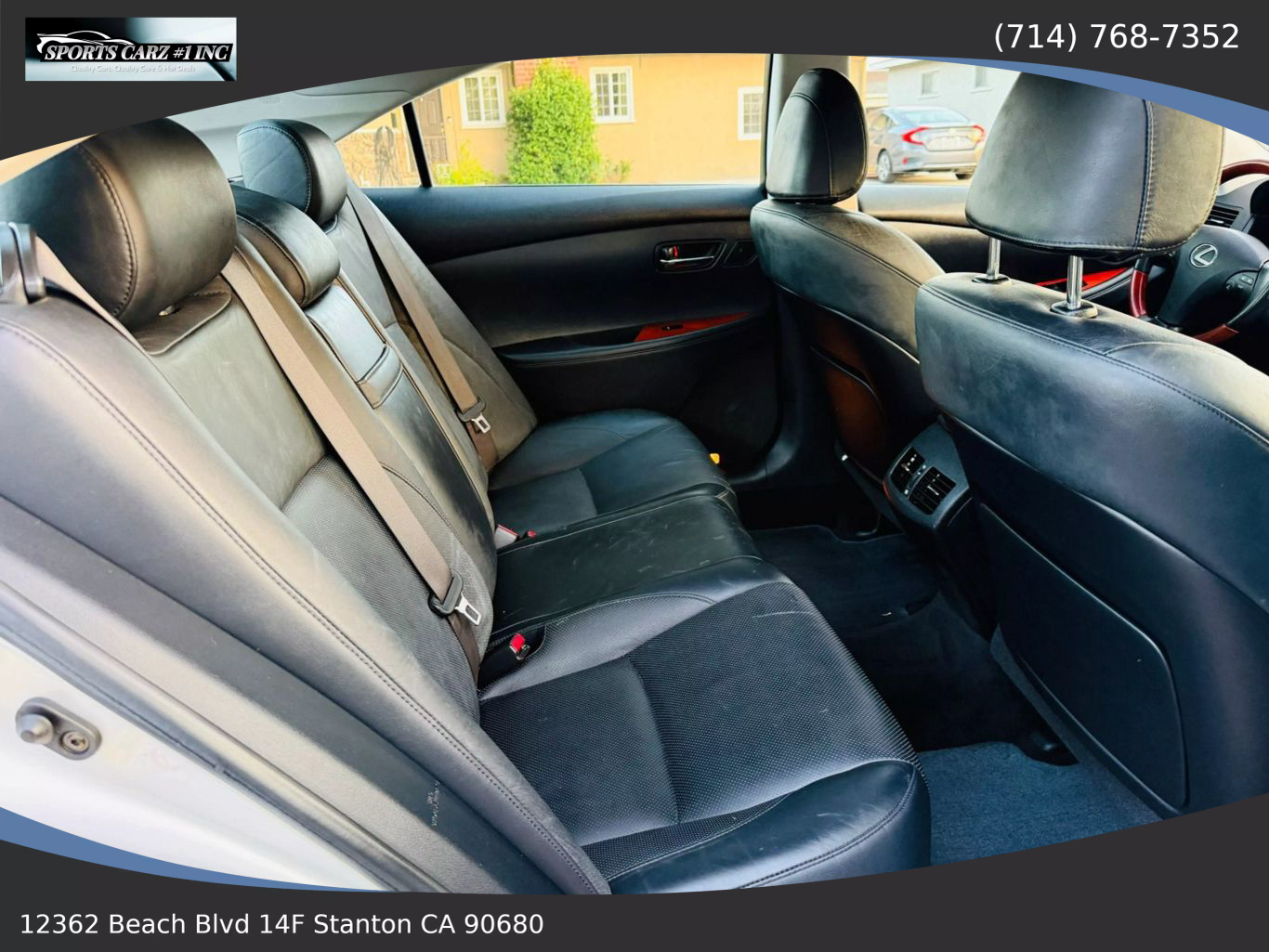 2007 LEXUS ES SEDAN V6, 3.5 LITER ES 350 SEDAN 4D