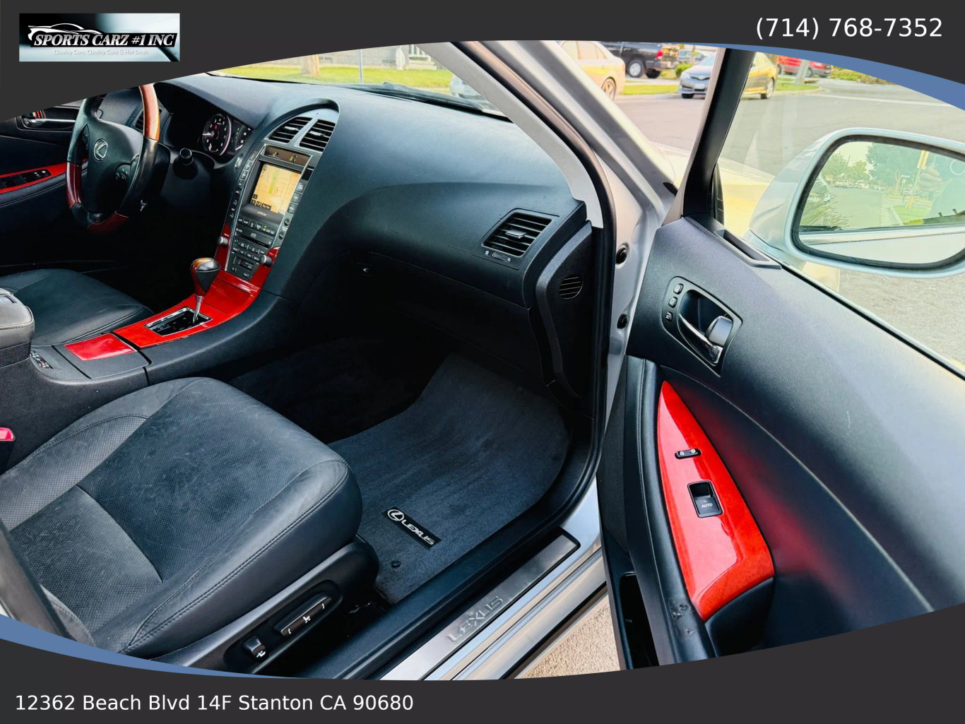 2007 LEXUS ES SEDAN V6, 3.5 LITER ES 350 SEDAN 4D