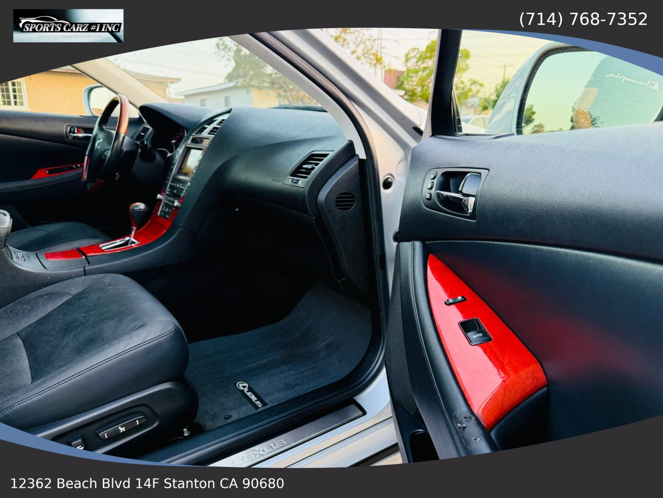 2007 LEXUS ES SEDAN V6, 3.5 LITER ES 350 SEDAN 4D