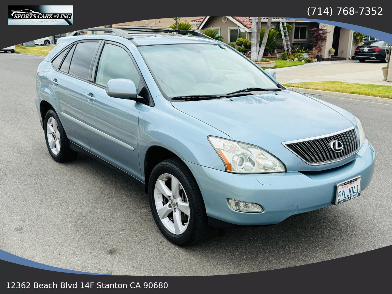 2007 LEXUS RX SUV V6, 3.5 LITER RX 350 SPORT UTILITY 4D
