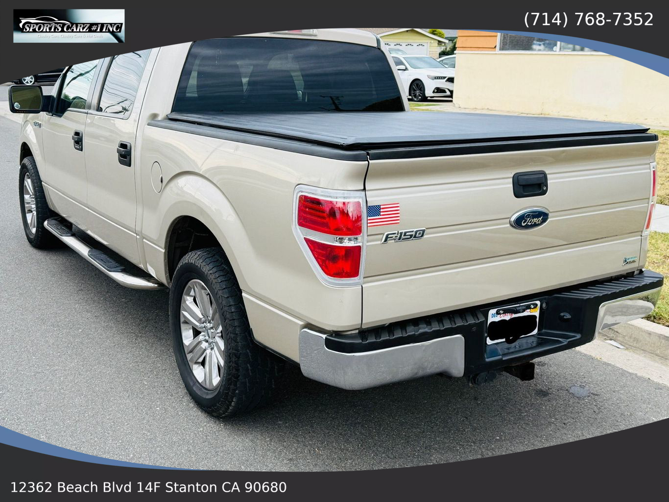 2010 FORD F150 SUPERCREW CAB PICKUP V8, FLEX FUEL, 5.4 LITER XLT PICKUP 4D 6 1/2 FT