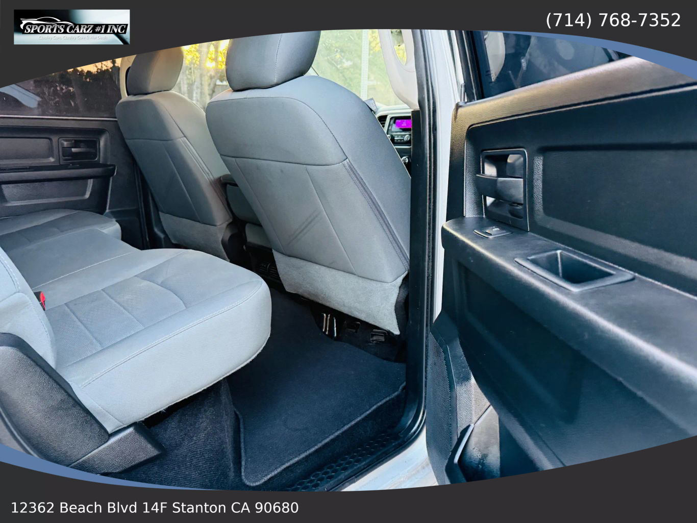 2017 RAM 1500 CREW CAB PICKUP V6, FLEX FUEL, 3.6 LITER TRADESMAN PICKUP 4D 5 1/2 FT