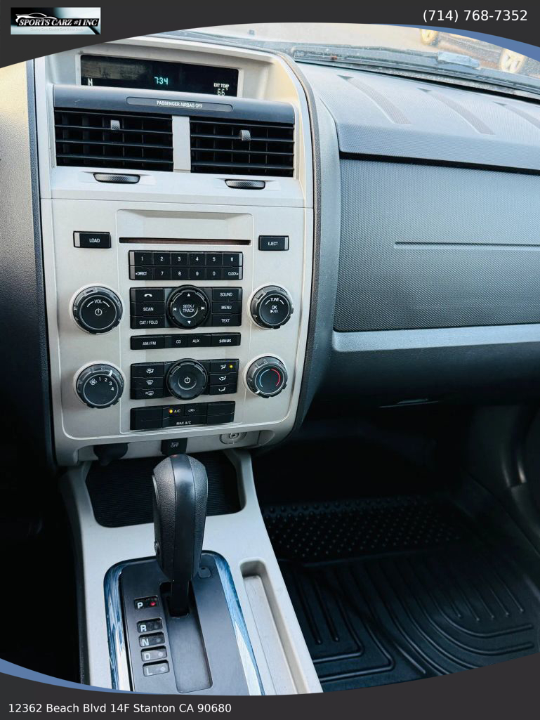 2012 FORD ESCAPE SUV V6, FLEX FUEL, 3.0 LITER XLT SPORT UTILITY 4D