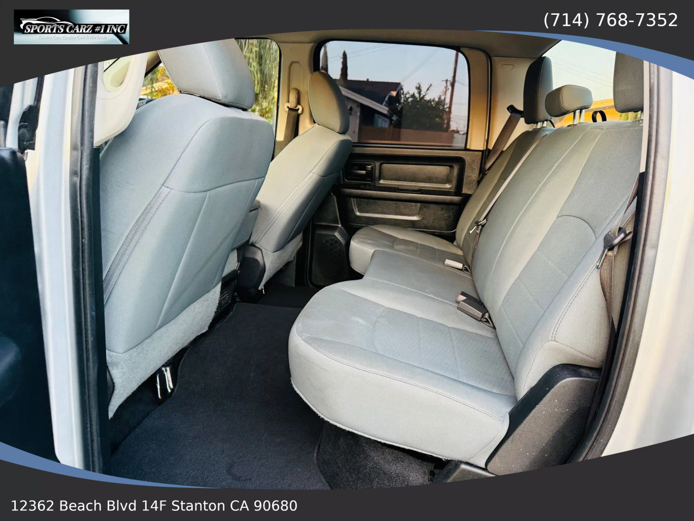 2017 RAM 1500 CREW CAB PICKUP V6, FLEX FUEL, 3.6 LITER TRADESMAN PICKUP 4D 5 1/2 FT