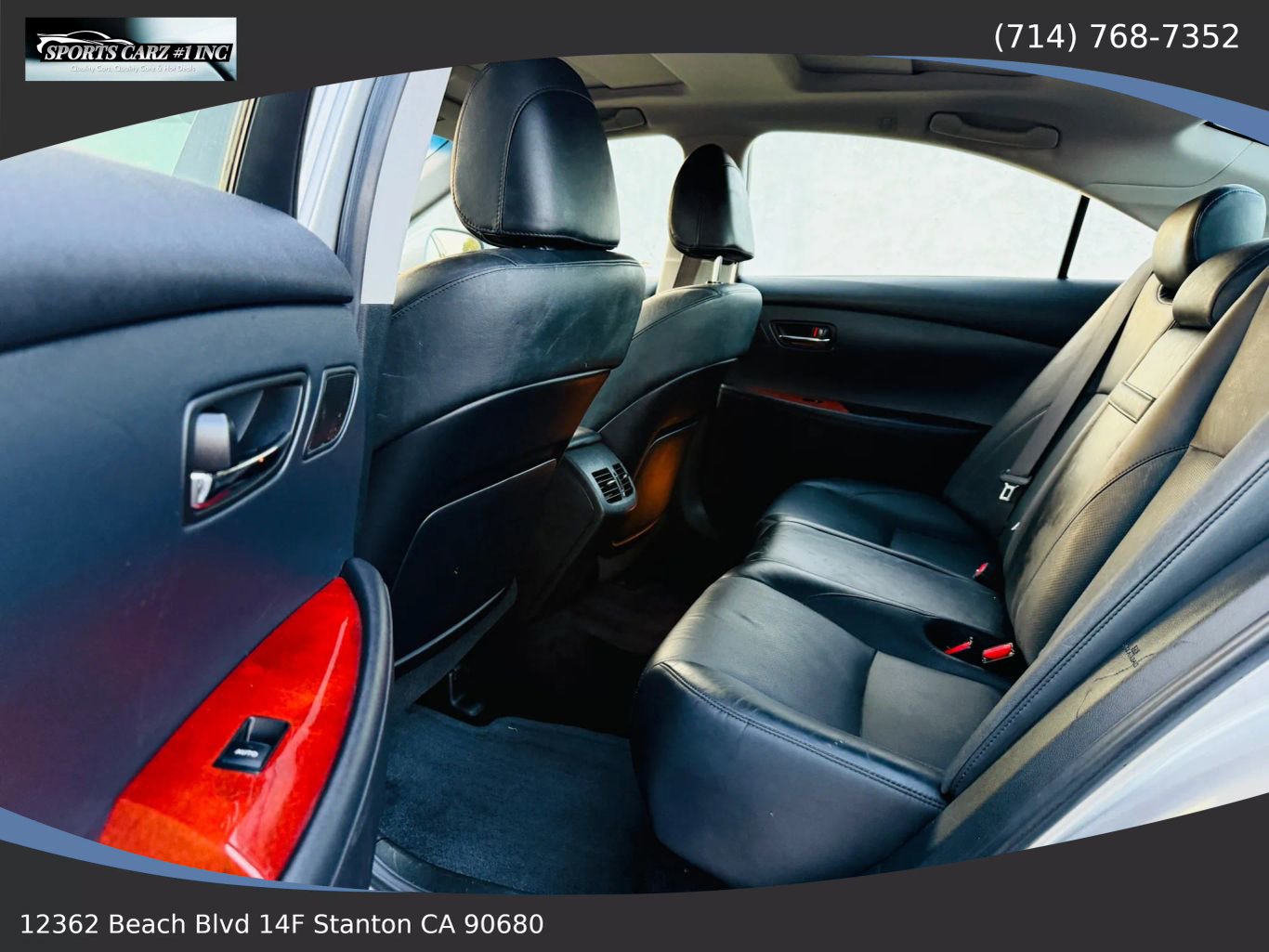 2007 LEXUS ES SEDAN V6, 3.5 LITER ES 350 SEDAN 4D