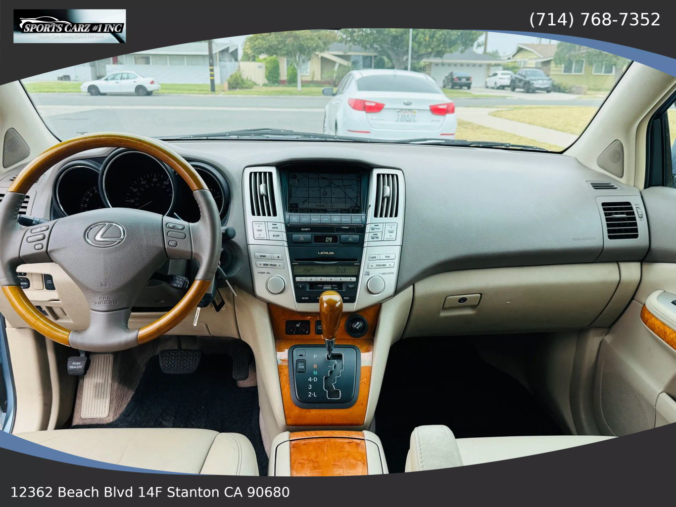 2007 LEXUS RX SUV V6, 3.5 LITER RX 350 SPORT UTILITY 4D