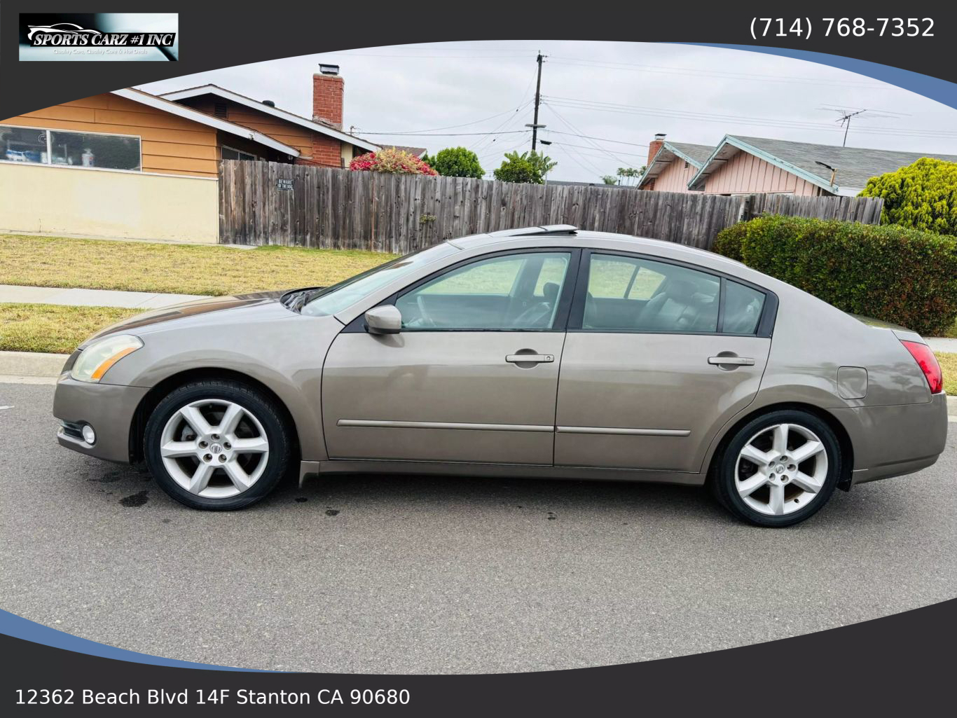 2006 NISSAN MAXIMA SEDAN V6, 3.5 LITER SE SEDAN 4D
