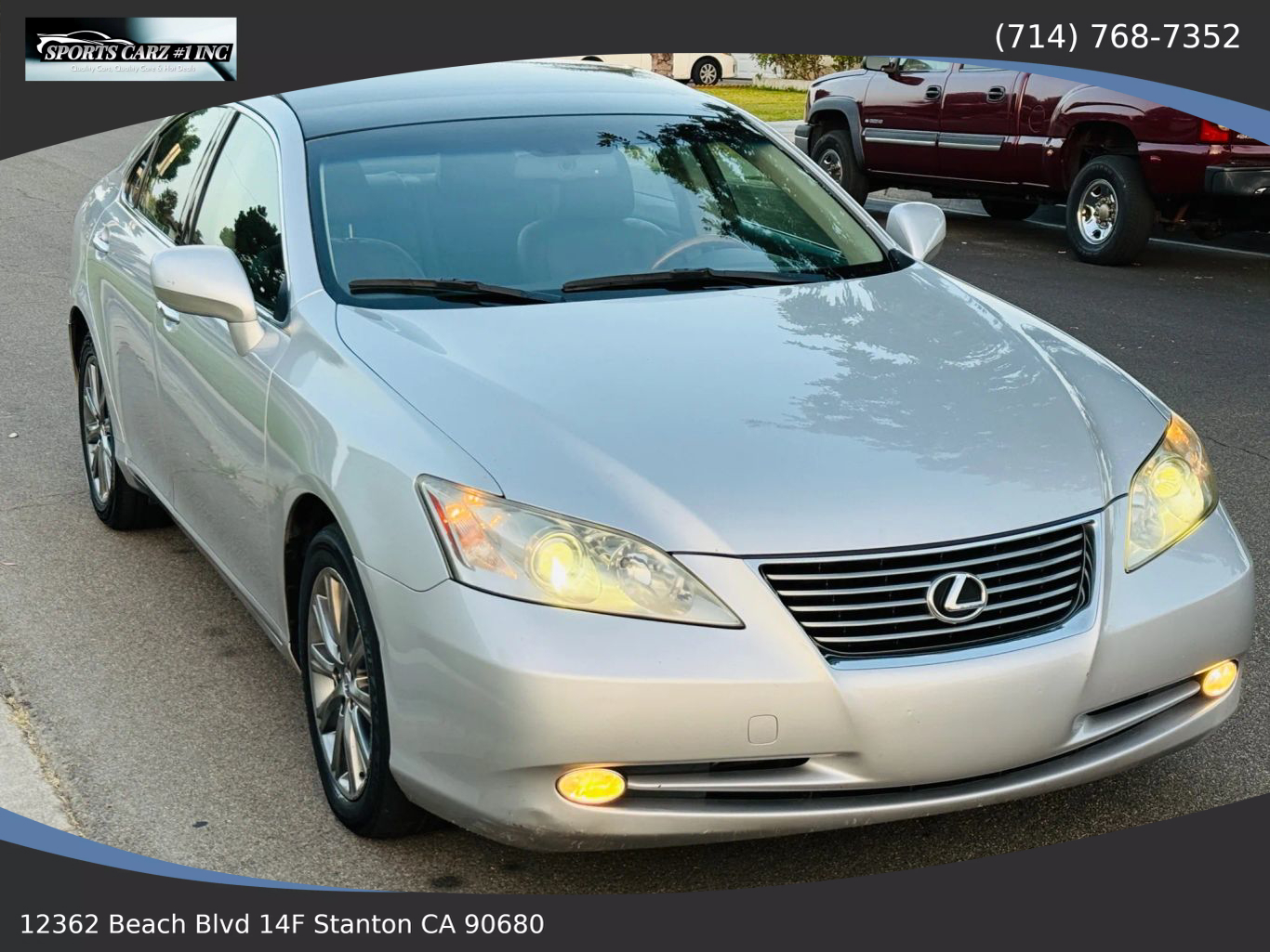 2007 LEXUS ES SEDAN V6, 3.5 LITER ES 350 SEDAN 4D