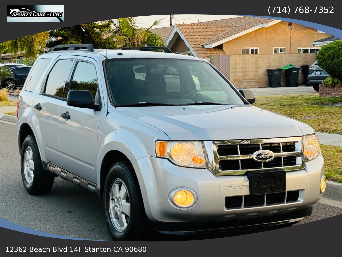 2012 FORD ESCAPE SUV V6, FLEX FUEL, 3.0 LITER XLT SPORT UTILITY 4D