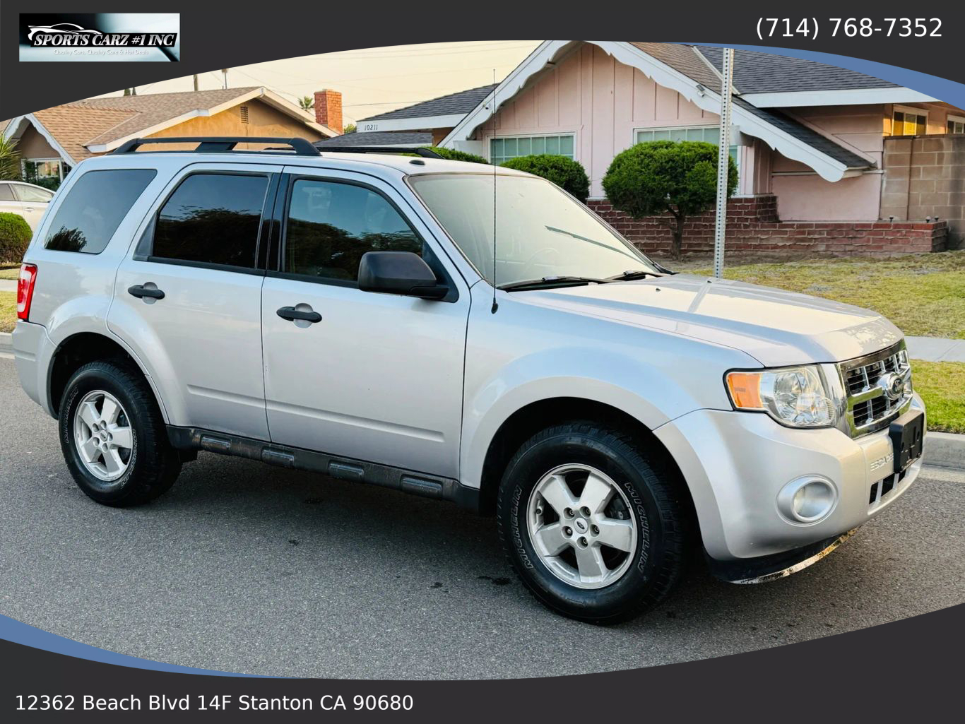 2012 FORD ESCAPE SUV V6, FLEX FUEL, 3.0 LITER XLT SPORT UTILITY 4D