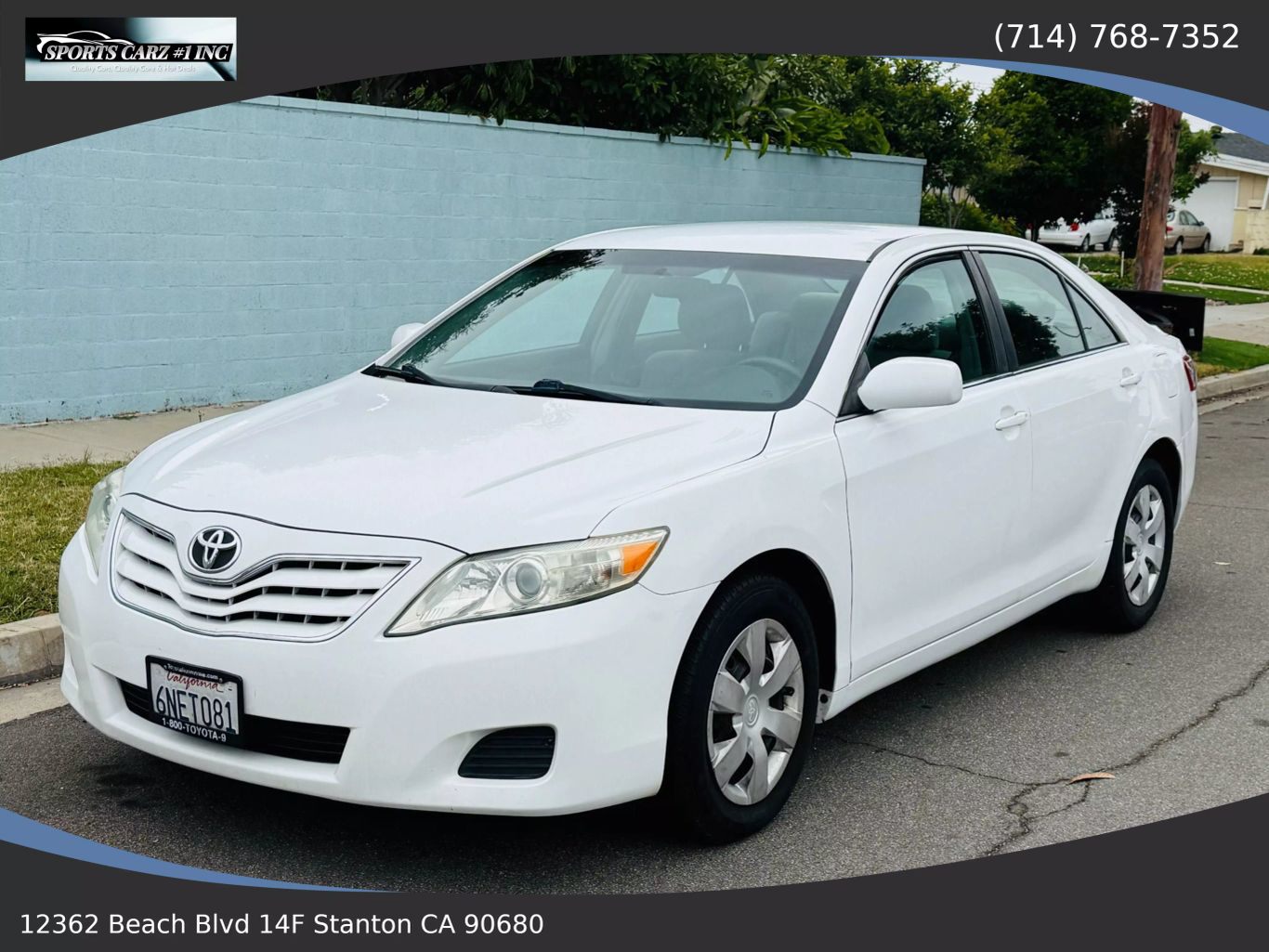2011 TOYOTA CAMRY SEDAN 4-CYL, 2.5 LITER LE SEDAN 4D