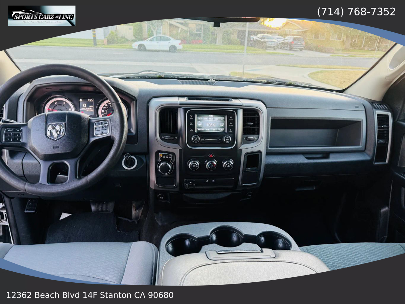 2015 RAM 1500 CREW CAB PICKUP V6 TURBO ECODIESEL 3.0 TRADESMAN PICKUP 4D 5 1/2 FT
