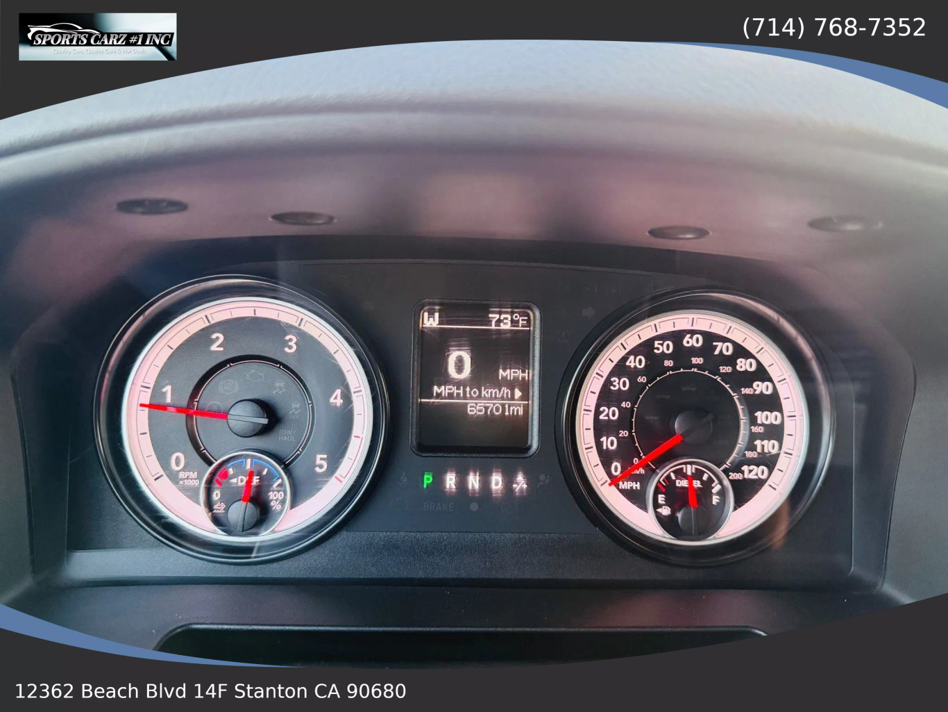 2015 RAM 1500 CREW CAB PICKUP V6 TURBO ECODIESEL 3.0 TRADESMAN PICKUP 4D 5 1/2 FT