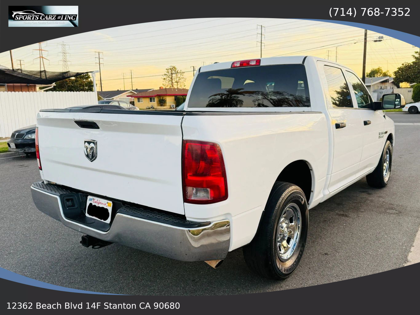 2015 RAM 1500 CREW CAB PICKUP V6 TURBO ECODIESEL 3.0 TRADESMAN PICKUP 4D 5 1/2 FT
