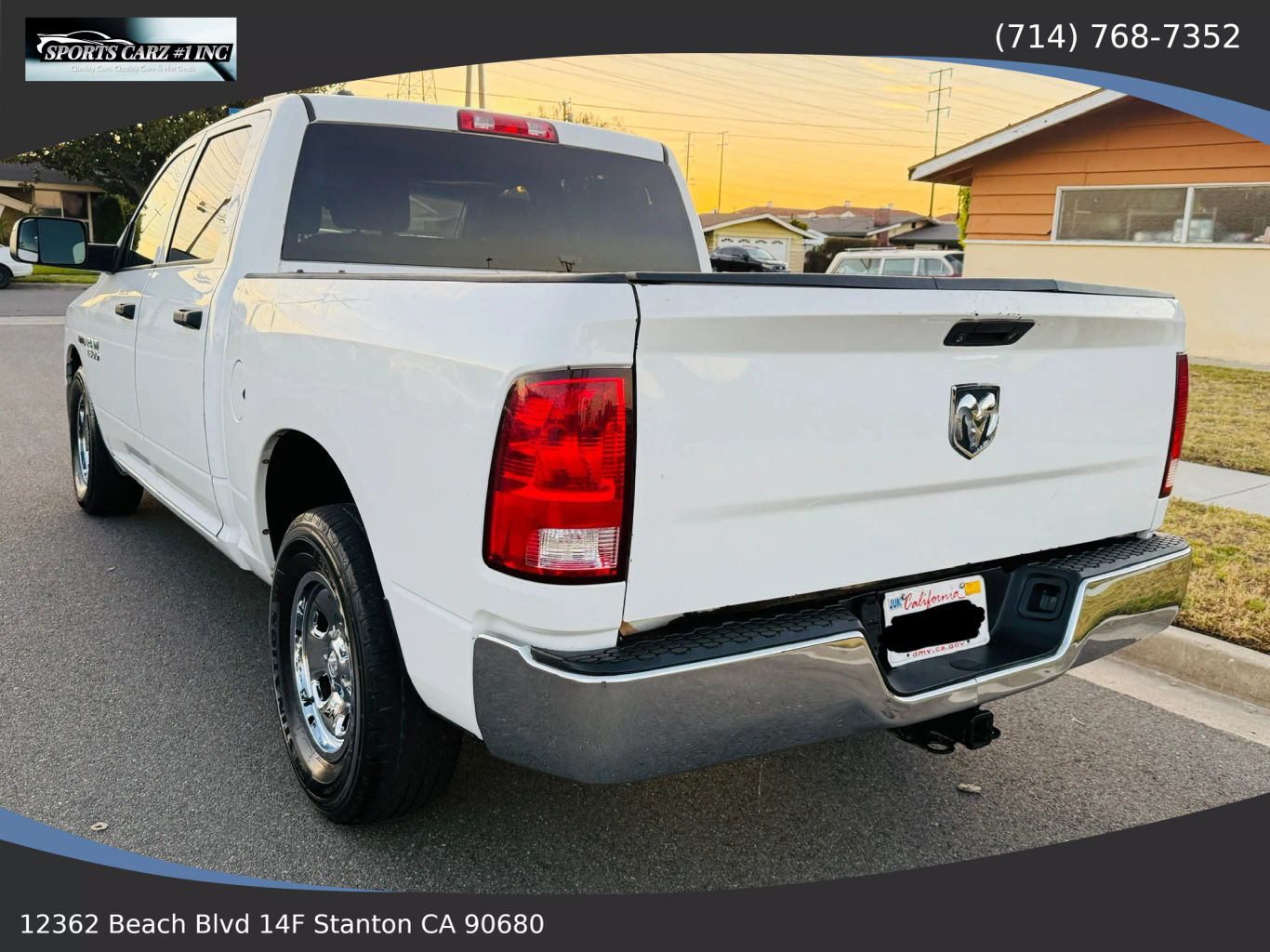 2015 RAM 1500 CREW CAB PICKUP V6 TURBO ECODIESEL 3.0 TRADESMAN PICKUP 4D 5 1/2 FT