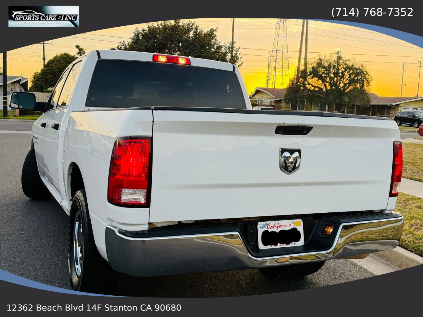 2015 RAM 1500 CREW CAB PICKUP V6 TURBO ECODIESEL 3.0 TRADESMAN PICKUP 4D 5 1/2 FT